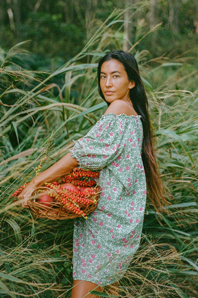 ALANA DRESS - Forest Hau Kea / XS