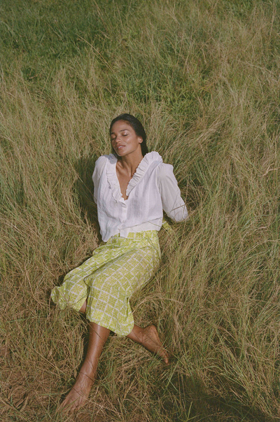 ALOHI SKIRT - Citron ʻUlu / XS
