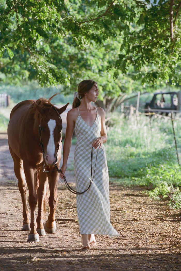 AUANA DRESS - Palaka Moss / XS
