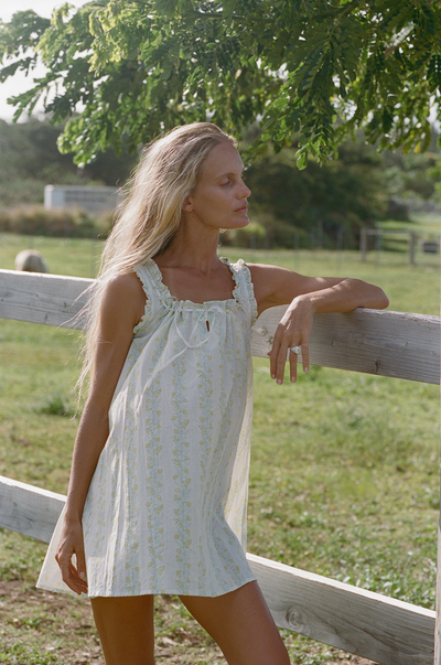 KANANI DRESS - Honeydew Pua ʻIlima / XS