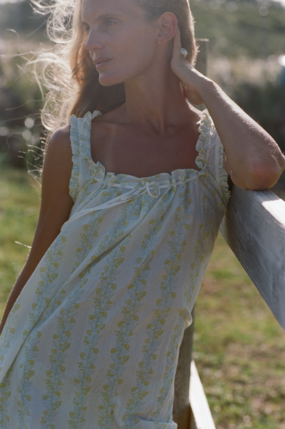 KANANI DRESS - Honeydew Pua ʻIlima / XS