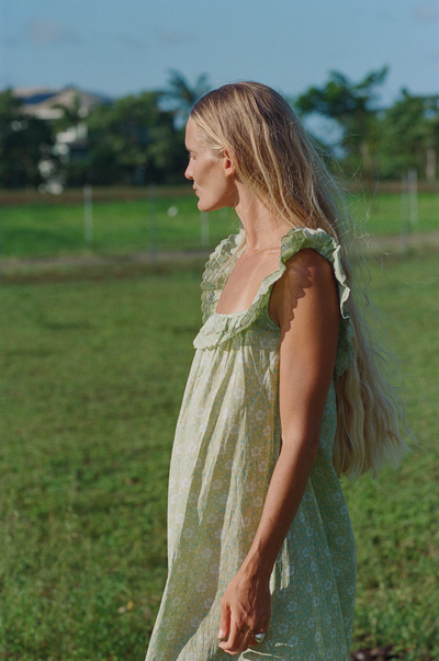 MALIA DRESS - Aloe Hinahina / XS