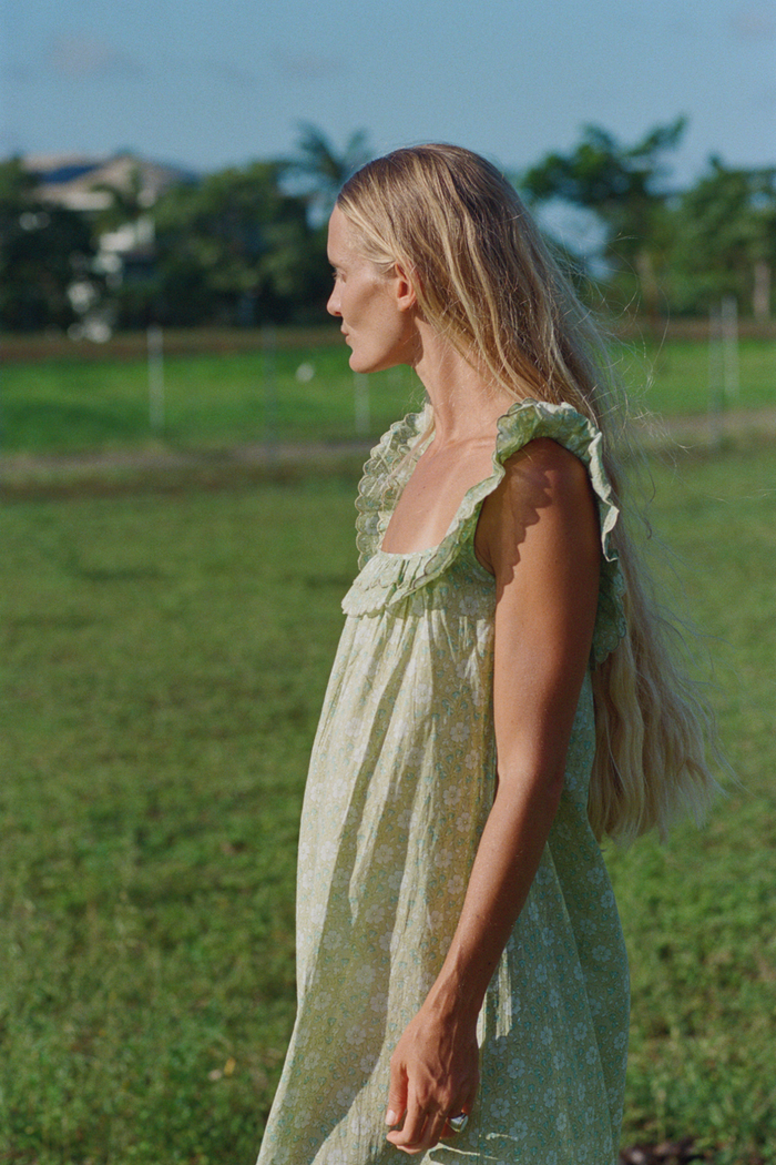 MALIA DRESS - Aloe Hinahina / XS