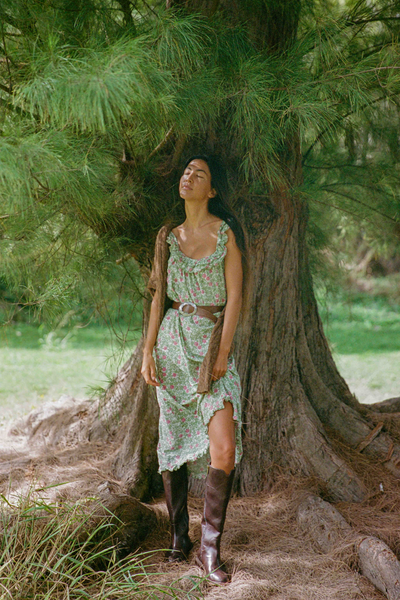 MALIA DRESS - Forest Hau Kea / XS
